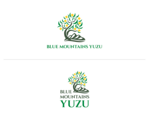 Logo Design by RoundYellow for Blue Mountains Yuzu | Design: #10551085