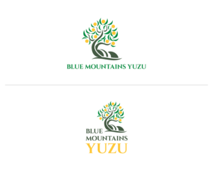 Logo Design by RoundYellow for Blue Mountains Yuzu | Design: #10572839