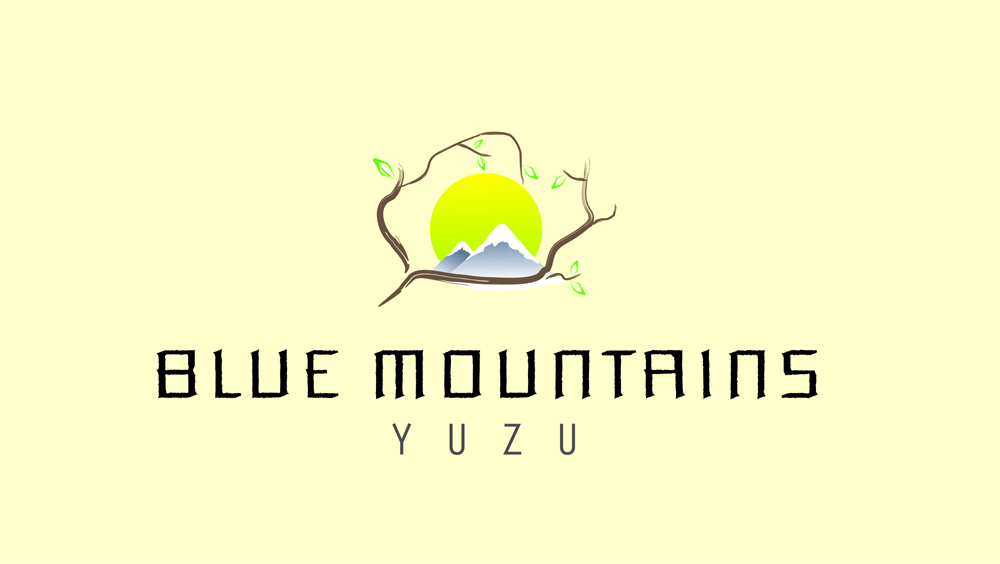Logo Design by orange_monkey for Blue Mountains Yuzu | Design #10562136