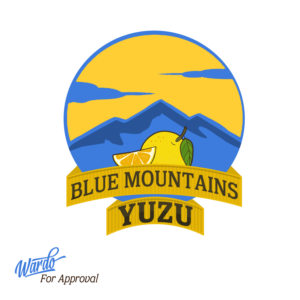 Logo Design by Wardo Hiloma for Blue Mountains Yuzu | Design #10551695