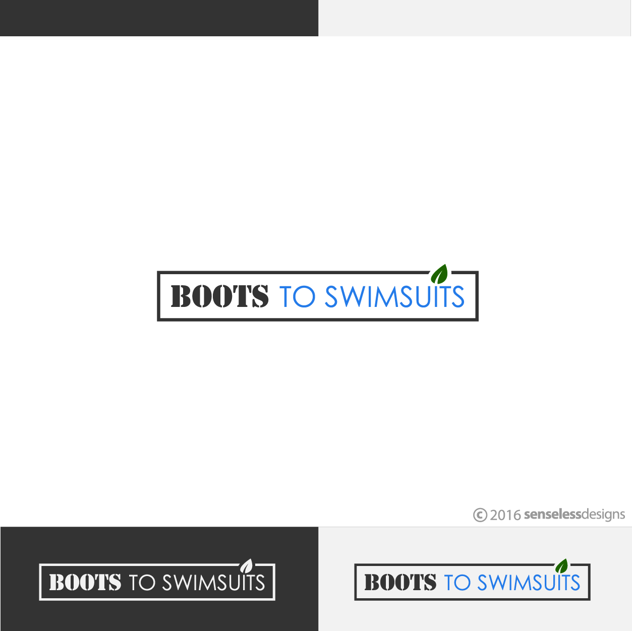 Logo Design by Senseless for Boots to Swimsuits | Design #10549870