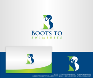 Logo Design by alvinnavarra for Boots to Swimsuits | Design #10552824