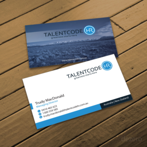 Visitenkarten-Design von Dezero für TalentCode HR | Design: #10572595