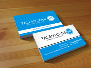 Visitenkarten-Design von Creations Box 2015 für TalentCode HR | Design: #10560422