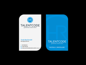 Diseño de Tarjeta de Presentación por Creations Box 2015 para TalentCode HR | Diseño: #10560425