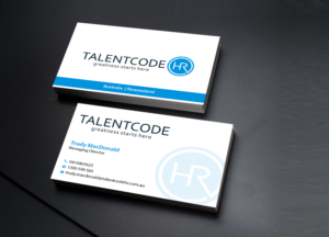 Diseño de Tarjeta de Presentación por Creations Box 2015 para TalentCode HR | Diseño: #10560428