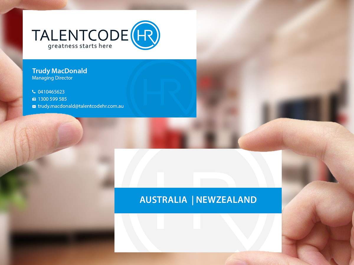 Visitenkarten-Design von Creations Box 2015 für TalentCode HR | Design #10560432