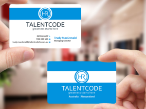Diseño de Tarjeta de Presentación por Creations Box 2015 para TalentCode HR | Diseño: #10560433