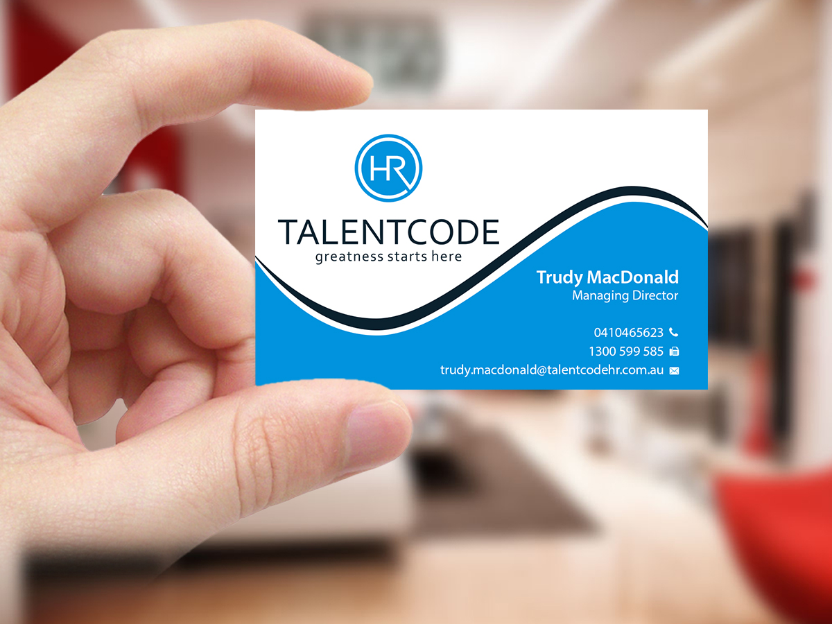 Visitenkarten-Design von Creations Box 2015 für TalentCode HR | Design #10560434
