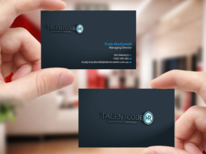 Business Card Design by Creations Box 2015 for TalentCode HR | Design: #10560457