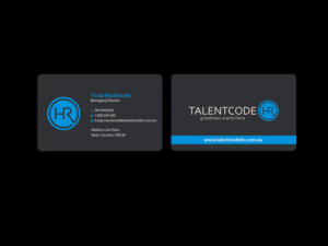 Visitenkarten-Design von Creations Box 2015 für TalentCode HR | Design: #10572430