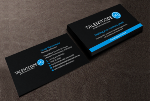 Business Card Design by chandrayaan.creative for TalentCode HR | Design: #10556736
