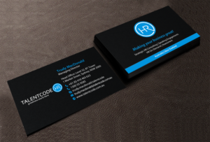 Business Card Design by chandrayaan.creative for TalentCode HR | Design: #10556738