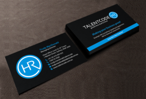 Business Card Design by chandrayaan.creative for TalentCode HR | Design: #10556765