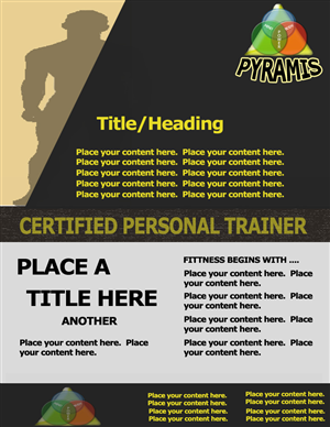 Diseño de Papelería por Signature Designs para Pyramis Personal Training | Diseño #2284998