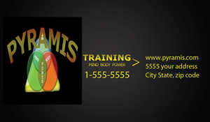 Stationery Design by Signature Designs for Pyramis Personal Training | Design: #2285011
