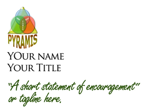 Stationery Design by Signature Designs for Pyramis Personal Training | Design: #2285022