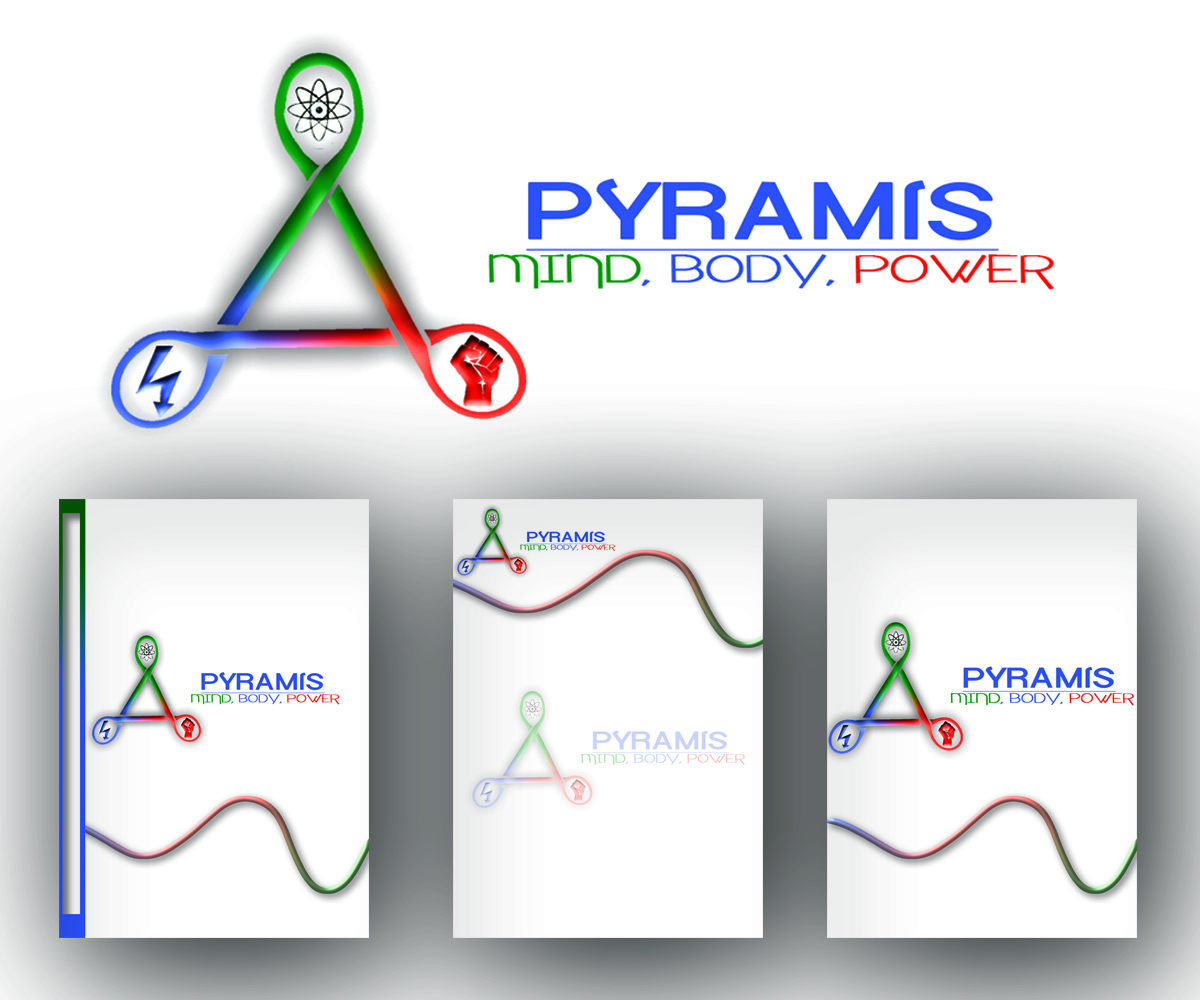 Stationery Design by Abeer Samy for Pyramis Personal Training | Design #2252019