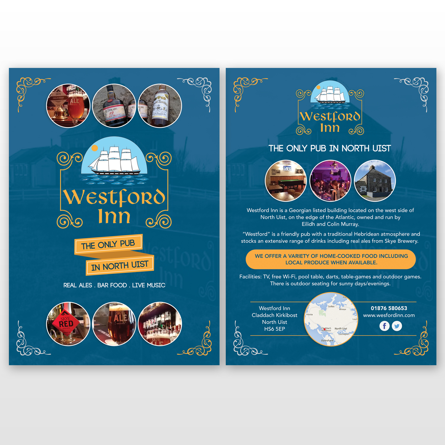 Flyer Design by Kishaloy_D for Westford Inn | Design #10559242