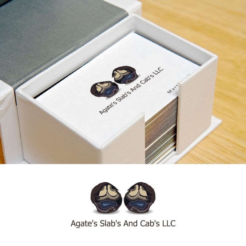 Logo Design by REDcrackers.com for Agate's Slab's and Cab's llc. | Design: #10714437