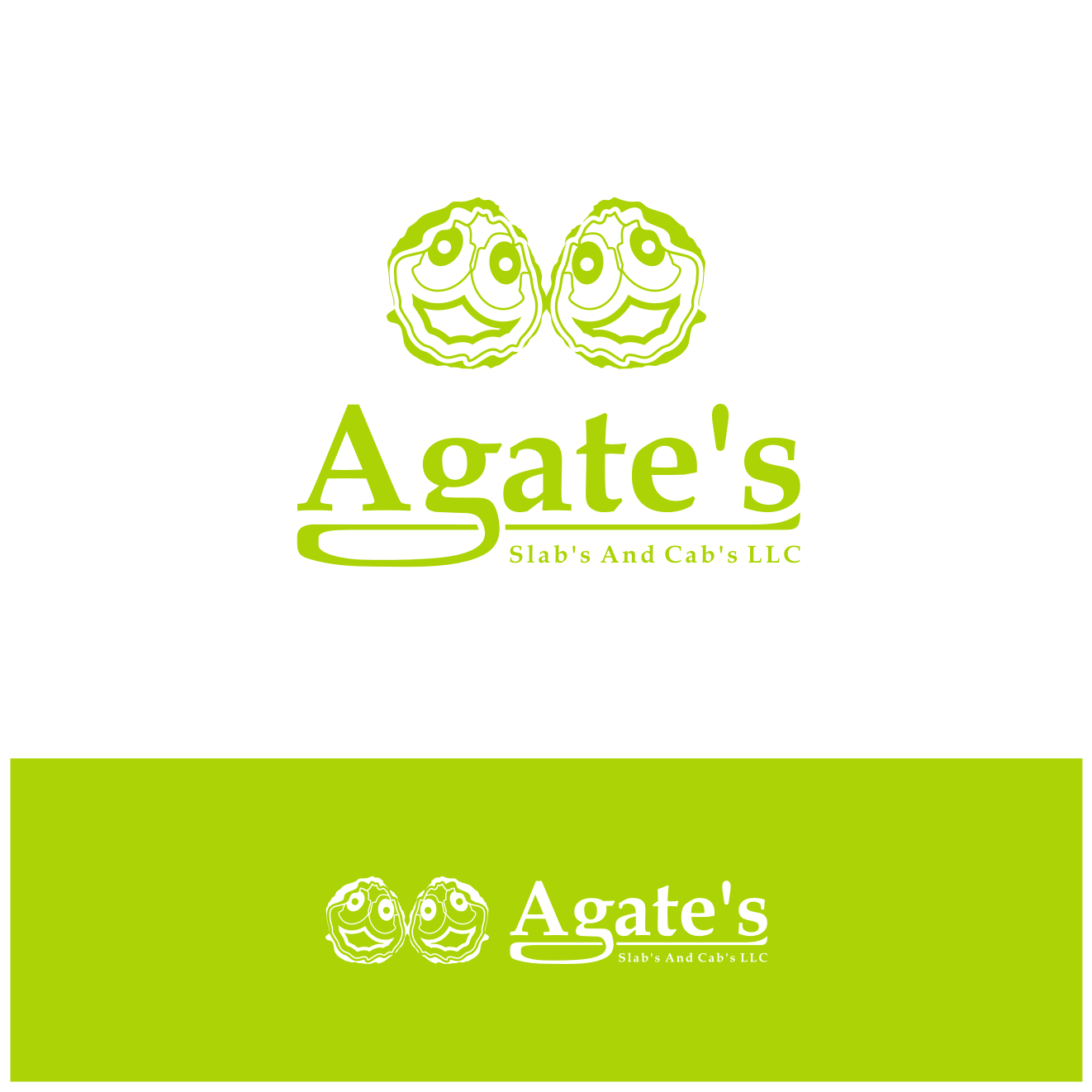 Logo Design by ican600 for Agate's Slab's and Cab's llc. | Design #10615507