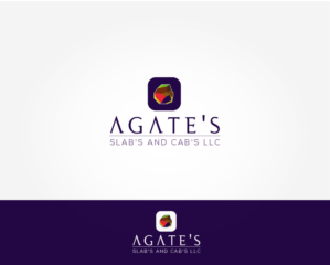 Logo Design by artgallery077 for Agate's Slab's and Cab's llc. | Design: #10683010