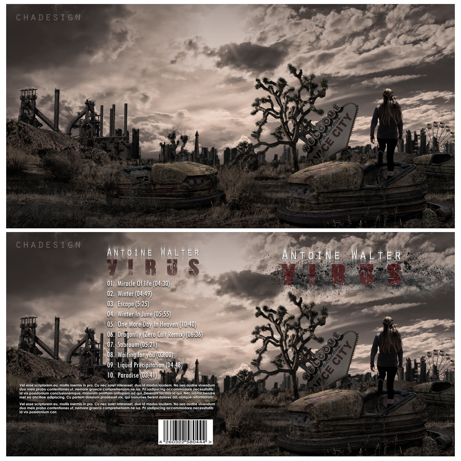 Diseño de Portada de CD por Fredrick Richard para este proyecto | Diseño #10610335