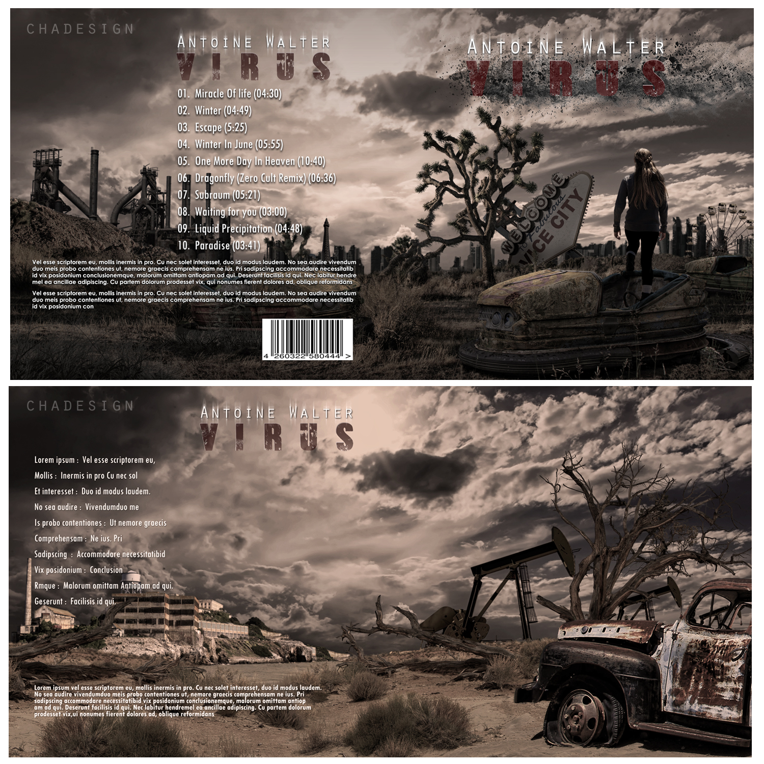 Diseño de Portada de CD por Fredrick Richard para este proyecto | Diseño #10615361