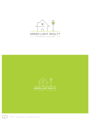 Diseño de Logo por garrad para Green Light Realty | Diseño: #10553734