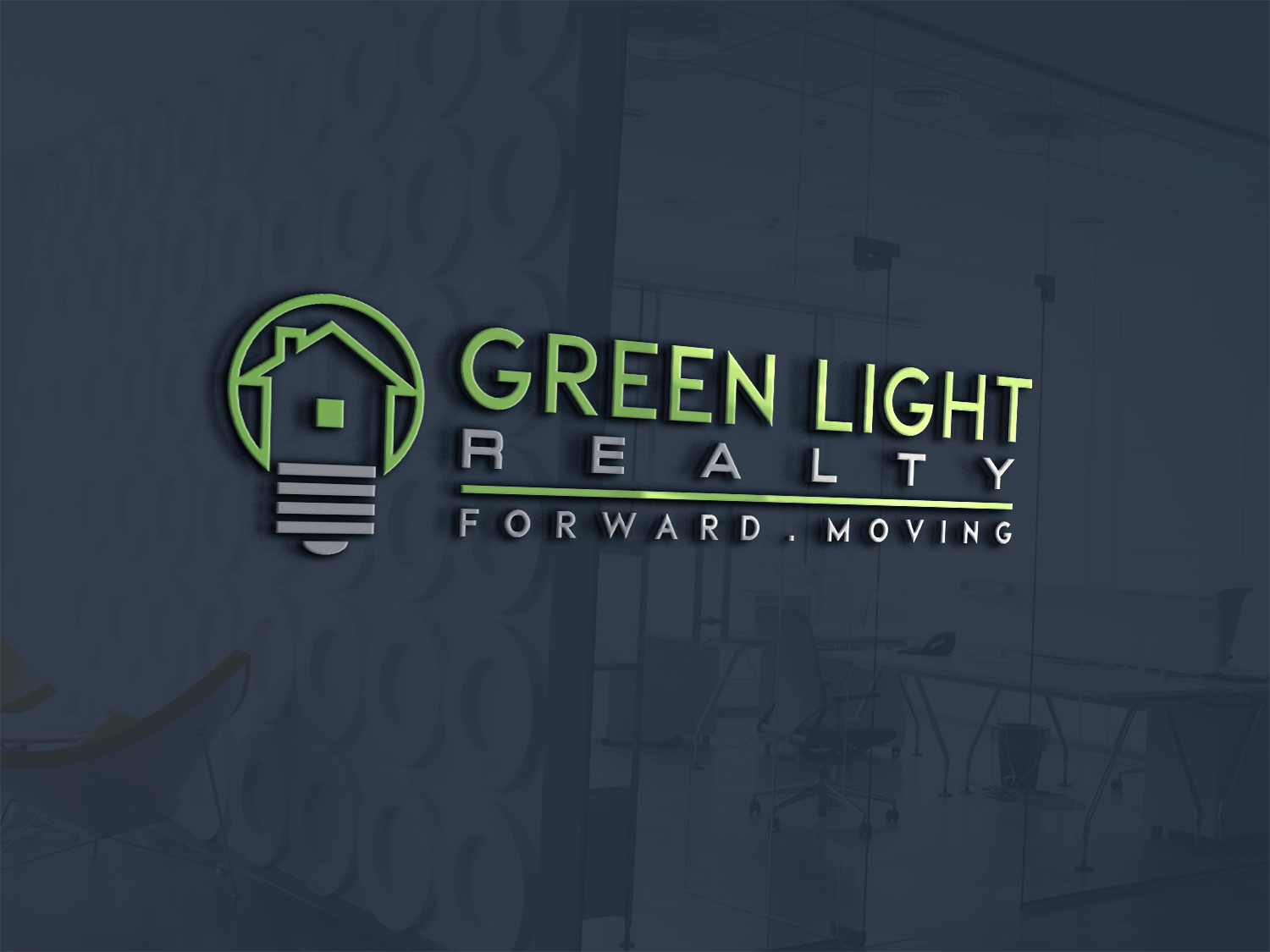 Logo Design by alexandarm for Green Light Realty | Design #13372012