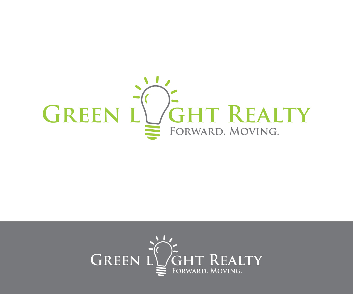 Logo Design by alvflamehaze for Green Light Realty | Design #10555352