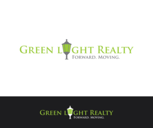 Logo Design by alvflamehaze for Green Light Realty | Design: #10556535