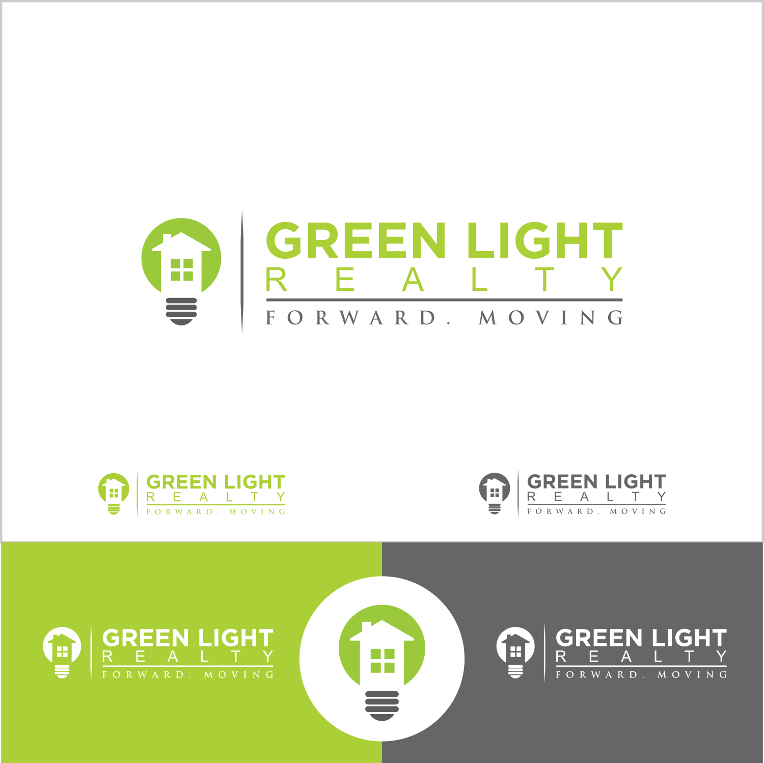 Logo-Design von JM GRAPHICS für Green Light Realty | Design #13328810