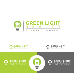 Diseño de Logo por JM GRAPHICS para Green Light Realty | Diseño: #13328810