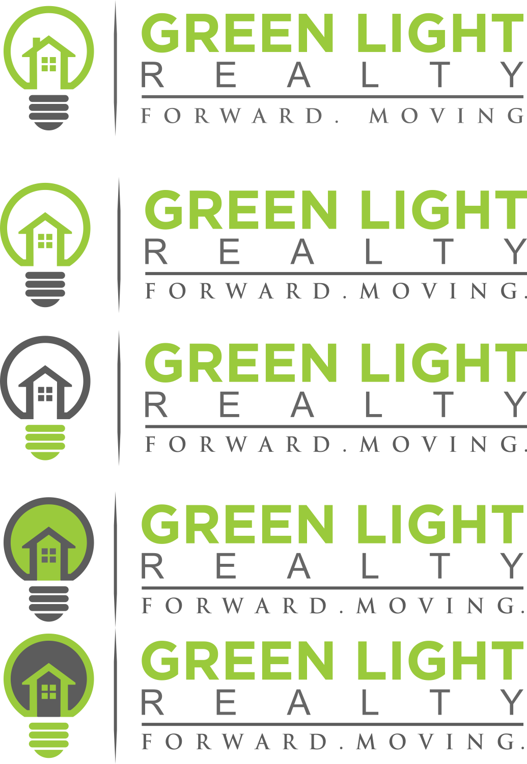 Logo Design by JM GRAPHICS for Green Light Realty | Design #13386603