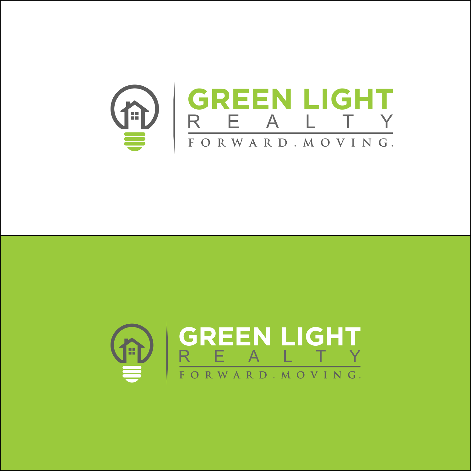 Logo Design by JM GRAPHICS for Green Light Realty | Design #13459035
