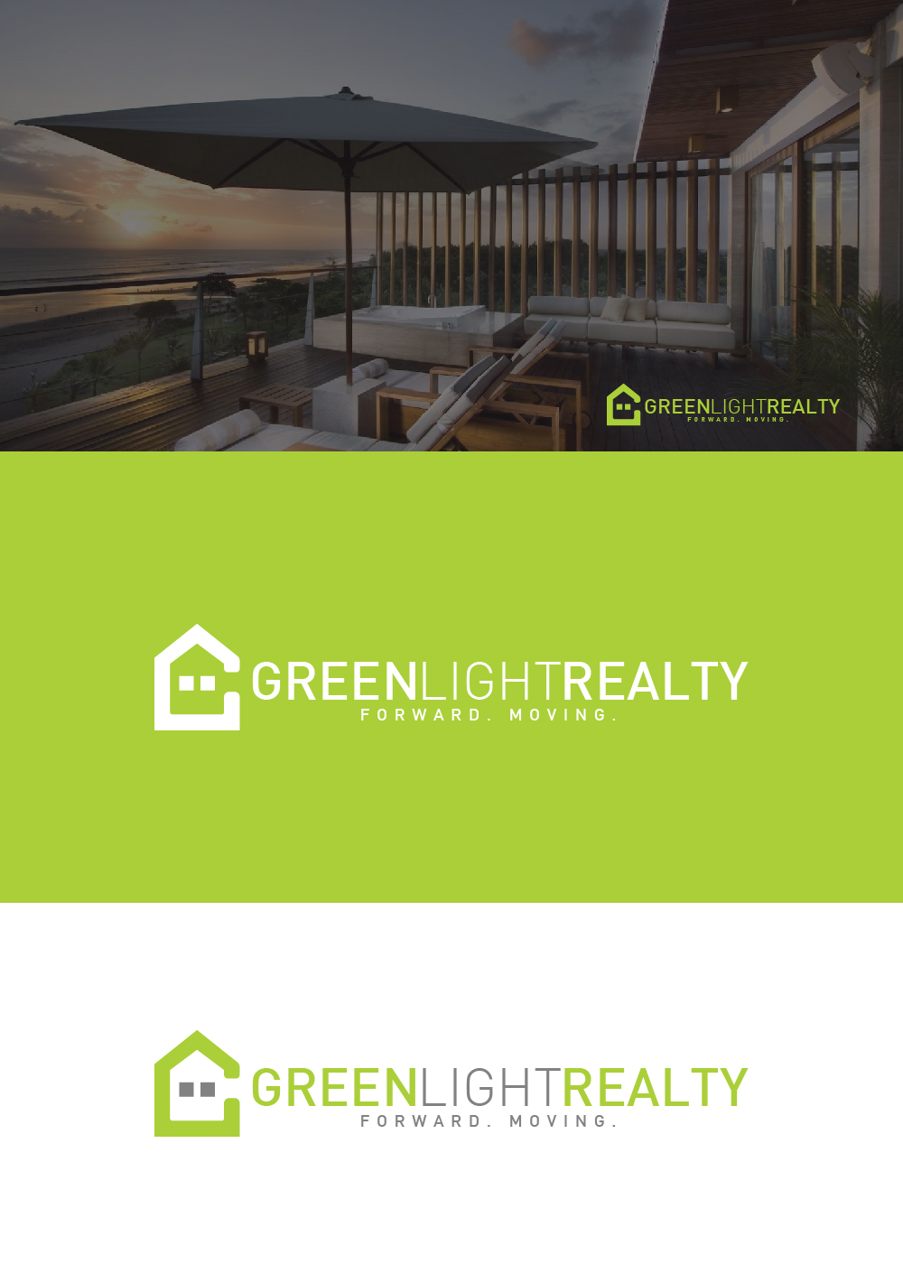 Logo Design by iamjus1 for Green Light Realty | Design #10552039