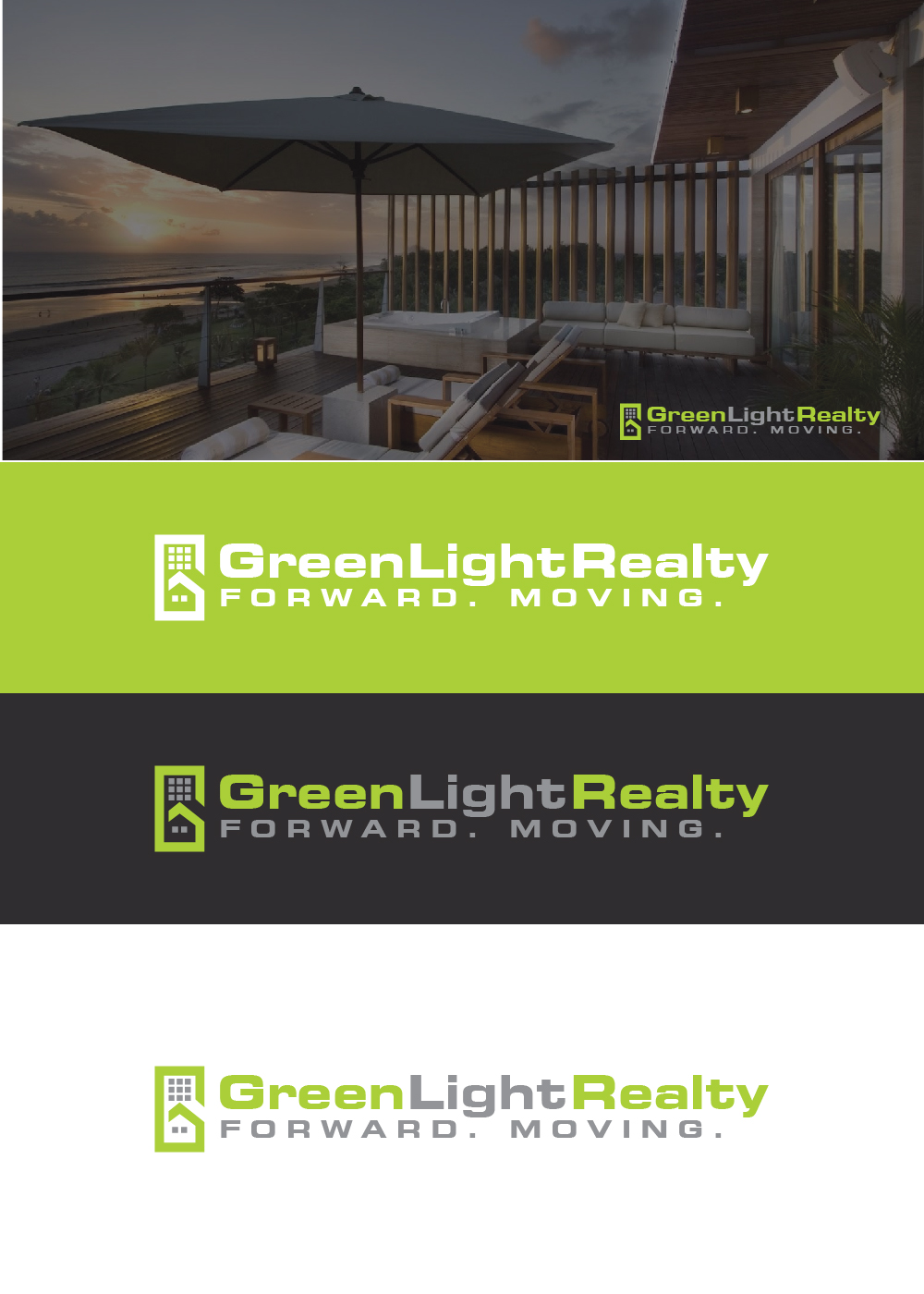 Logo Design by iamjus1 for Green Light Realty | Design #10574984