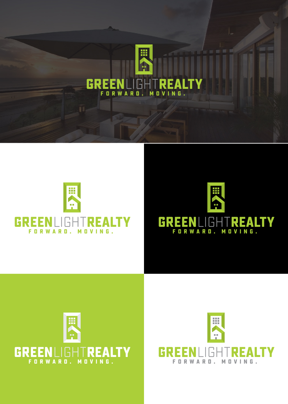Logo Design by iamjus1 for Green Light Realty | Design #10618955