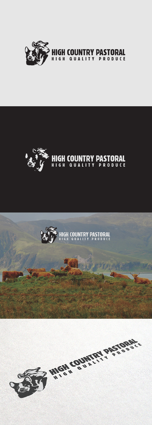 Logo-Design von DG für High Country Pastoral Pty Ltd | Design #10574236