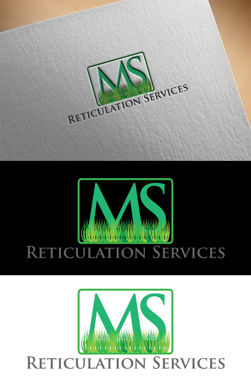 Logo Design by king solangi for MS Reticulation Services | Design #10555748