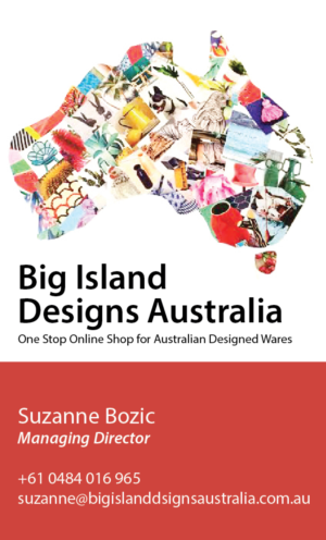 Visitenkarten-Design von Ms Deejay für big island designs australia | Design: #10552818