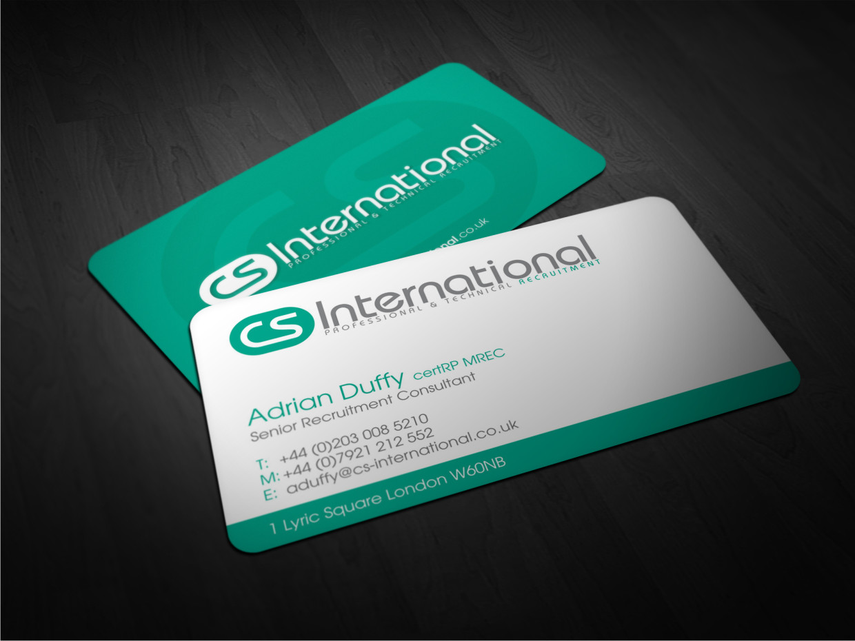 Business Card Design by Atvento Graphics for this project | Design #2215064