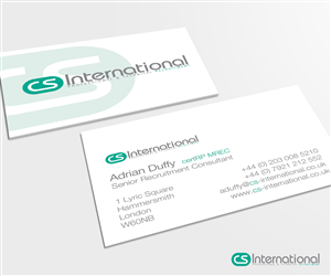 Visitenkarten-Design von CZP für dieses Projekt | Design: #2273137