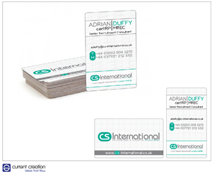 Business Card Design by Current Creation for this project | Design: #2221509