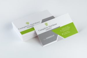 Diseño de Tarjeta de Presentación por isabel.paoli para Complete Outdoor Services | Diseño: #10559377