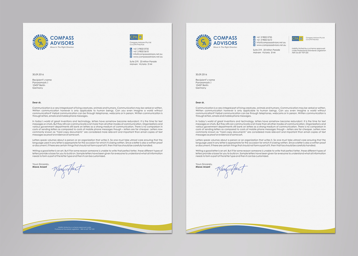 Stationery Design by logodentity for this project | Design #10708706