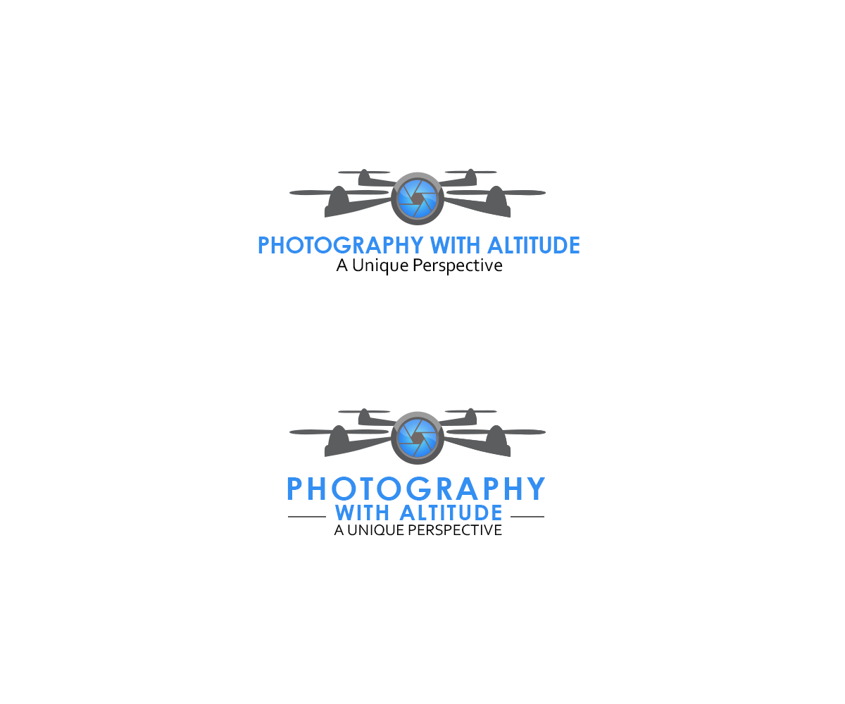 Logo Design by DCMadrid for Photography with Altitude | Design #10555173