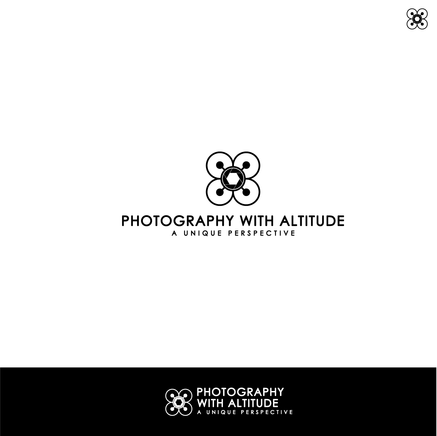 Logo Design by abc. for Photography with Altitude | Design #10555746