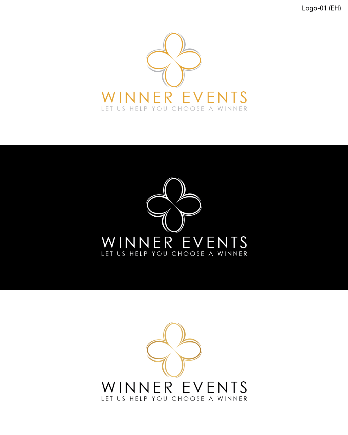Logo Design by  Esolbiz for Winner Events | Design: #10601554